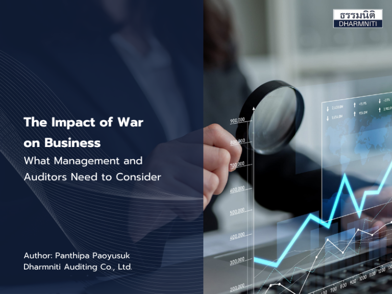 The Impact of War on Business: What Management and Auditors Need to Consider